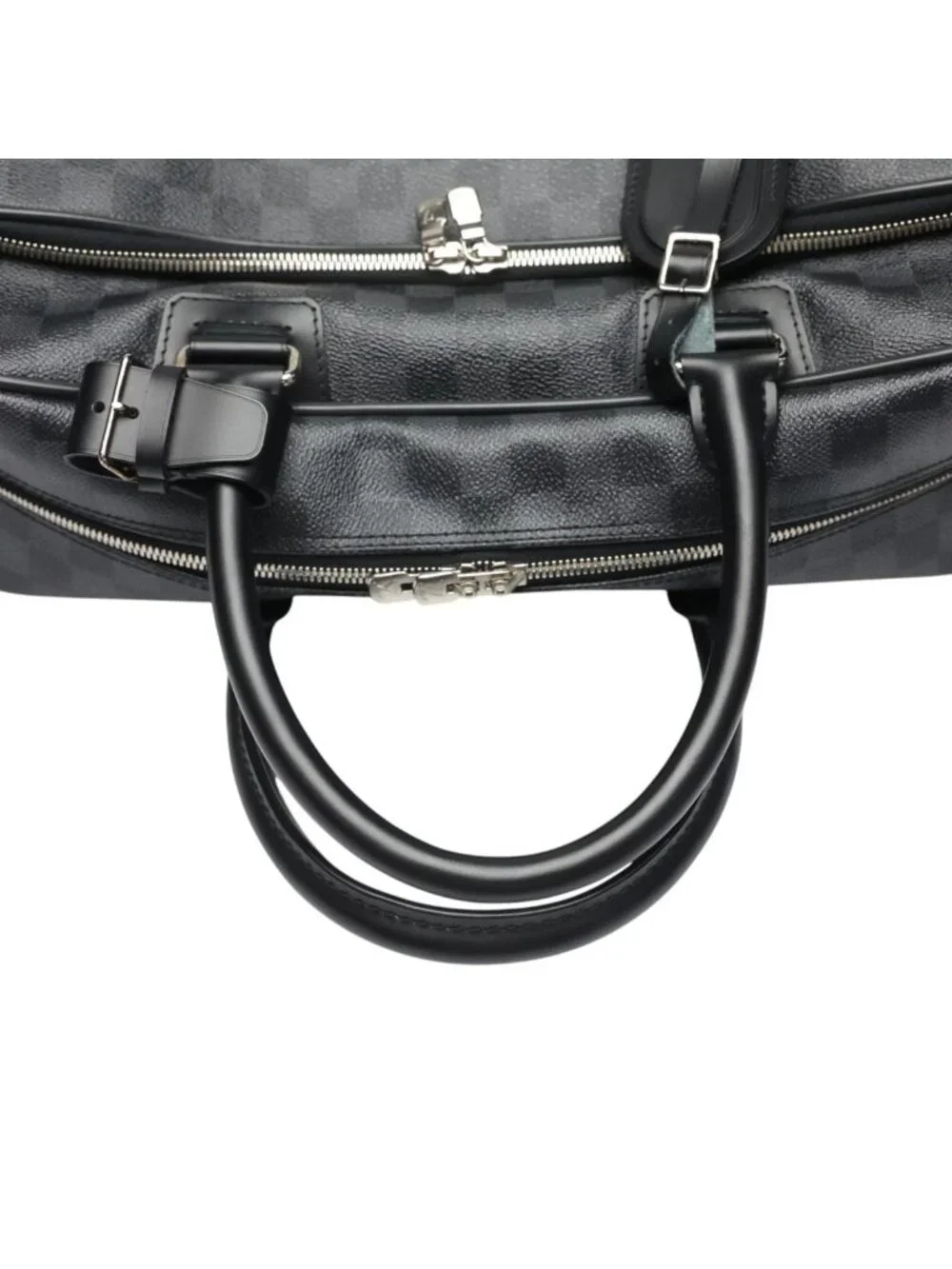 Louis Vuitton Damier Graphite Business Icare Shoulder Bag Gray